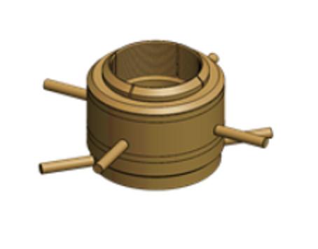 Carbon Steel Oil Wellhead Equipment Slip - Type / Thread - Type Casing Hanger