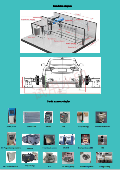 Rollover Car Wash System 304 Stainless Steel Automatic Touchless Car Washing Robotical Touchless Car Wash Equipment