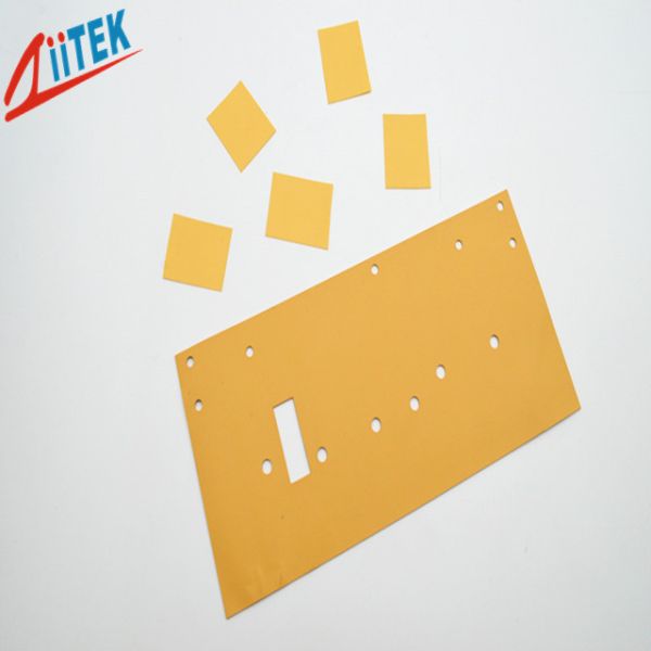 High Voltage Silicone Thermal Insulation Sheet Materials for CPU GPU Gap Filling