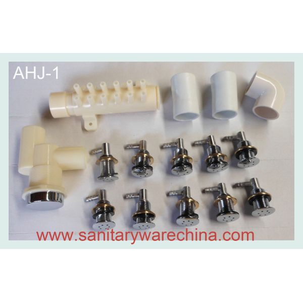 bathtub air jets /spraying /brass bathtub air bubble AHJ-1