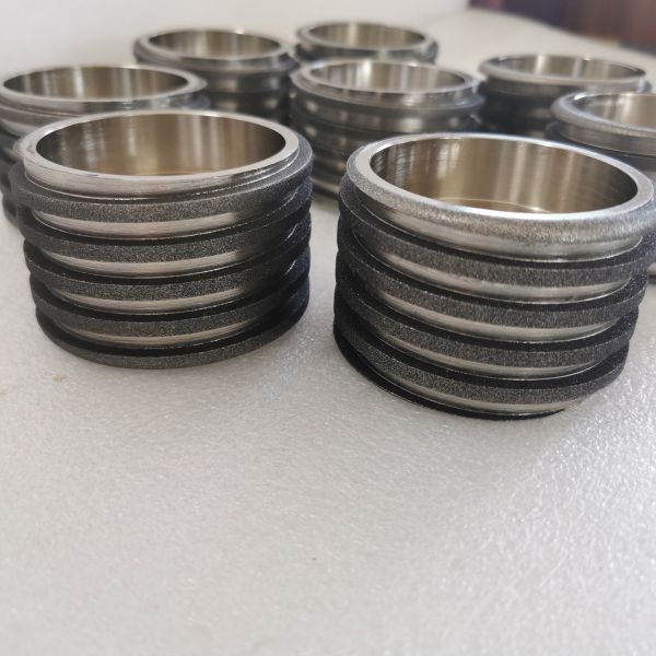 Helical Shape 120*54*20mm CBN Grinding Wheels For Sharpening  Scissors