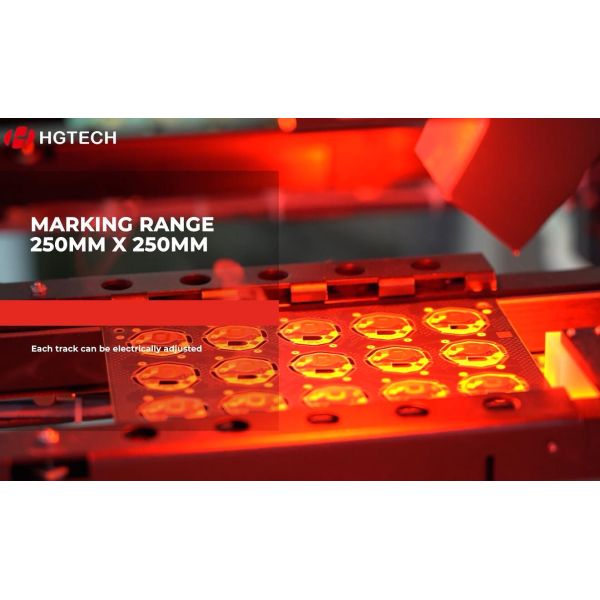 SMT Double Head PCB Laser Marking Machine 20W 10W 5W For SMT Production Line