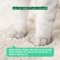 Produit de beauté pour animaux de compagnie Absorbant à haute résistance à l'agglomération rapide Cassava Cat Litter Sand
