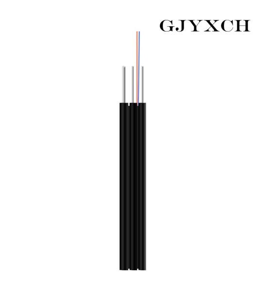 2cores LSZH Double Armoured Single Mode Fiber Optic Cable Ftth Drop G657A2