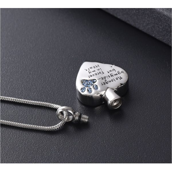 Pet Keepsake Jewelry Fashionable Cremation Urn Necklace for Ashes Pendant OEM/ODM