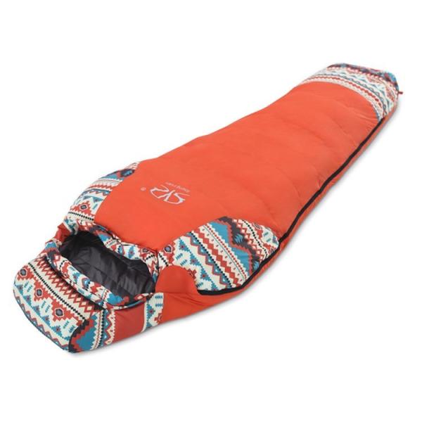 Wholesale Custom Adult Down-filled Sleeping Bag Outdoor Camping Sleeping Bag Warm Camping White Duck Down Sleeping Bag