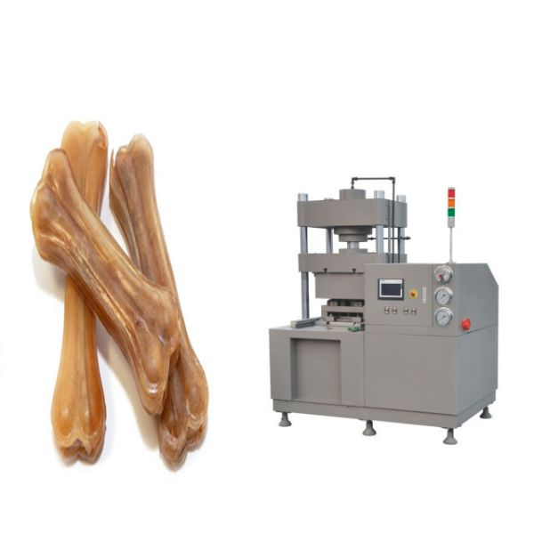 Pet Rawhide Dental Care Snacks Making Machine / pet food processing line