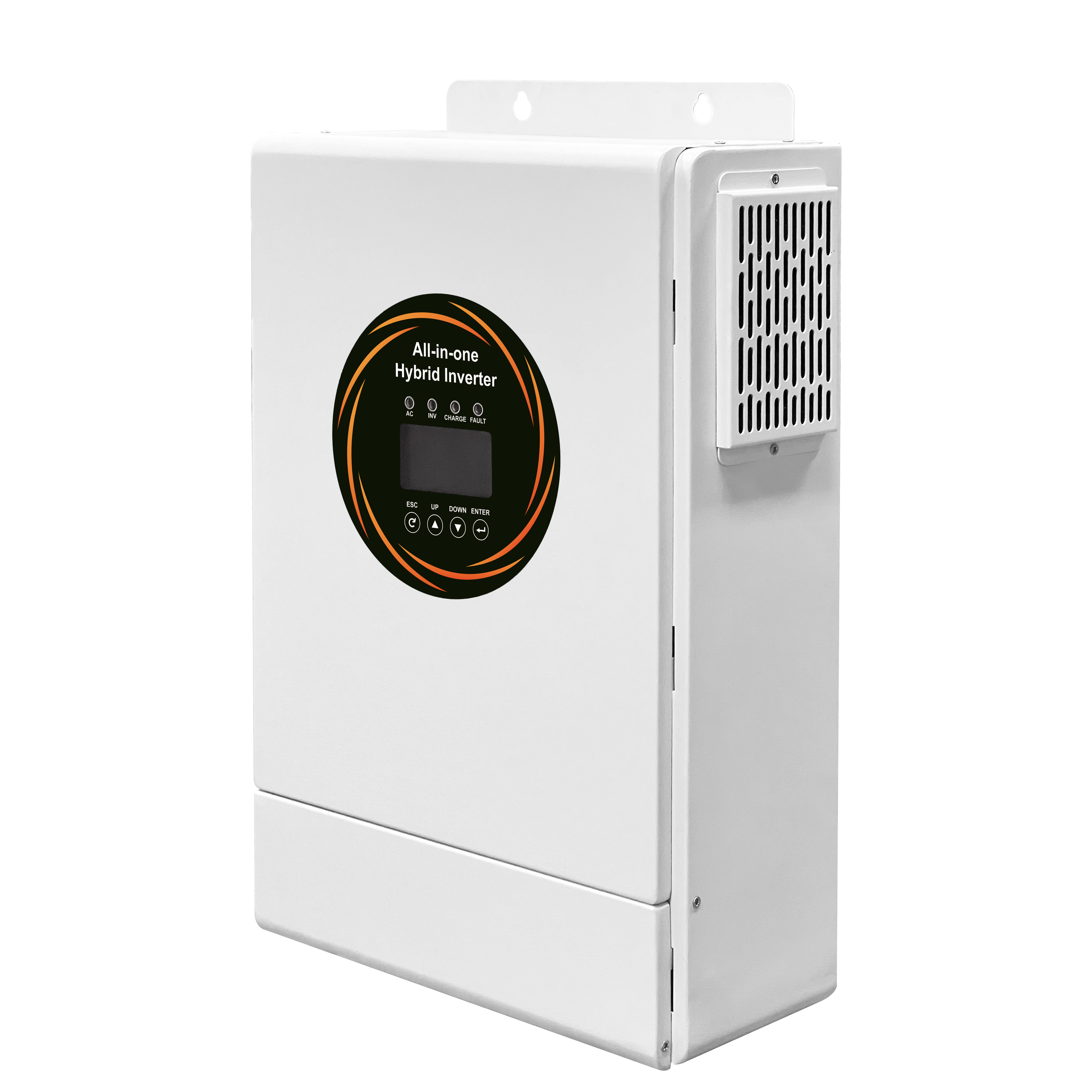 3.6KWH/3.6KVA HYBRID INVERTER MPPT PV Utility LiFePO4 battery RS485 RS232 Dry Contact WIFI Offgrid Bluetooth IP21