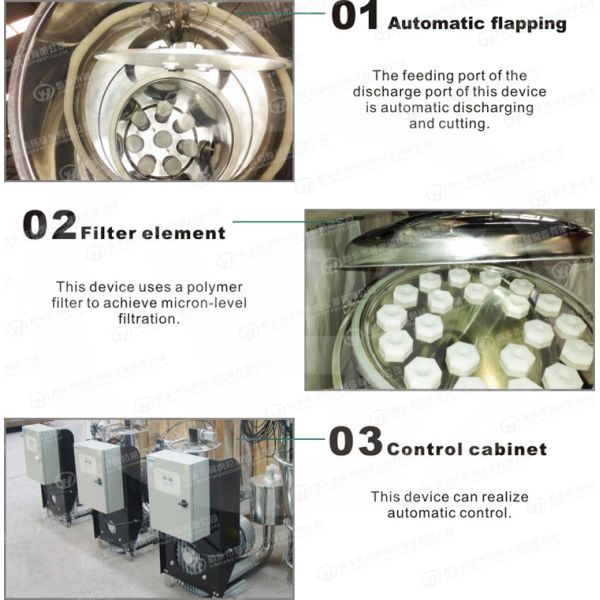 Automatic Vacuum Powder Conveyor / Pneumatic Vacuum Powder Feeder