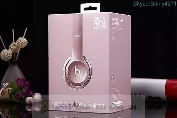 Beats By Dre Solo 2 Wireless Headphones - Special Edition ROSE GOLD  made in china grgheadset