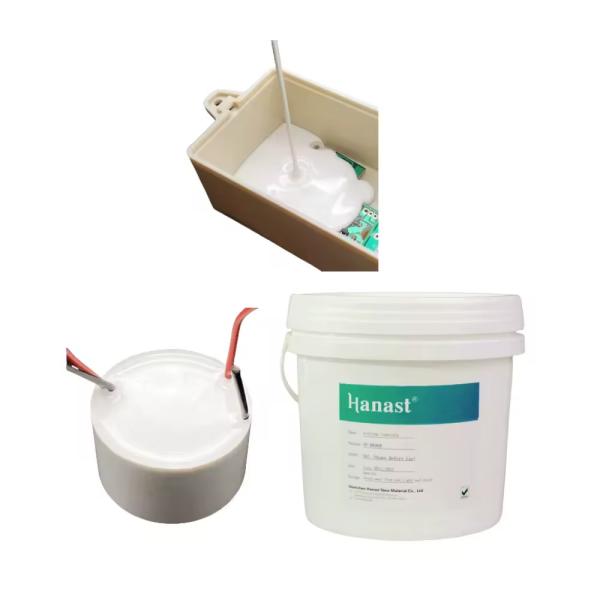 Flame Retardant Silicone Potting Gel Compound Raw Silicone Rubber For Circuit Board Connector