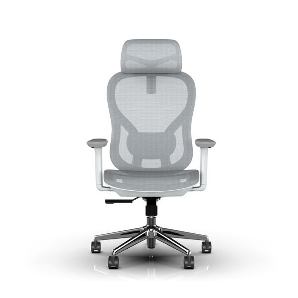 Modern Office Staff Chairs Manufacturer Grey Full Mesh Modern Ergonomic Office Chair