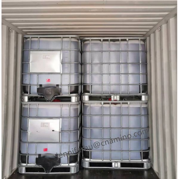 Solution d'engrais organique liquide avec 30% à 50% d'acide aminé total et 50% de peptides