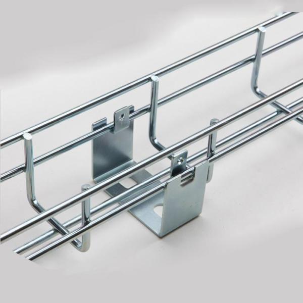 Industrial Stainless Steel Basket Tray , Customized Galvanized Wire Tray With Bend Radius