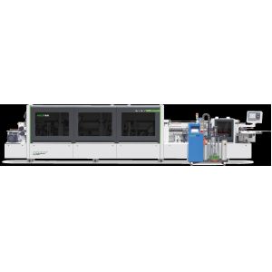 Машина кольцевания края облицовки Woodworking двери окаймляя деревянную машину 17KW