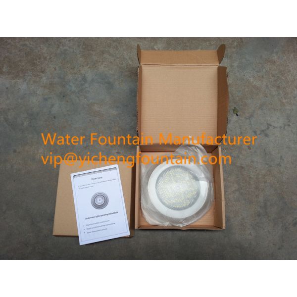 12w - 81w Led Underwater Swimming Pool Lights White Color Ring Diameter 300mm