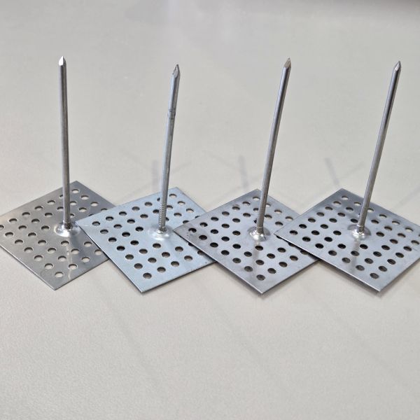 Exterior Wall Rock Wool Insulation Pins For Soundproofing Works