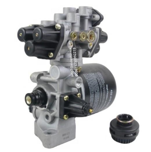 Steel Air Dryer Assembly With Valve 9325000060 For Pump Truck