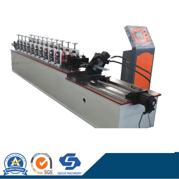                  Drywall Metal Stud and Track Furring Baffle Ceiling Channel Light Steel Keel Profile Making Equipment Roll Forming Machine             