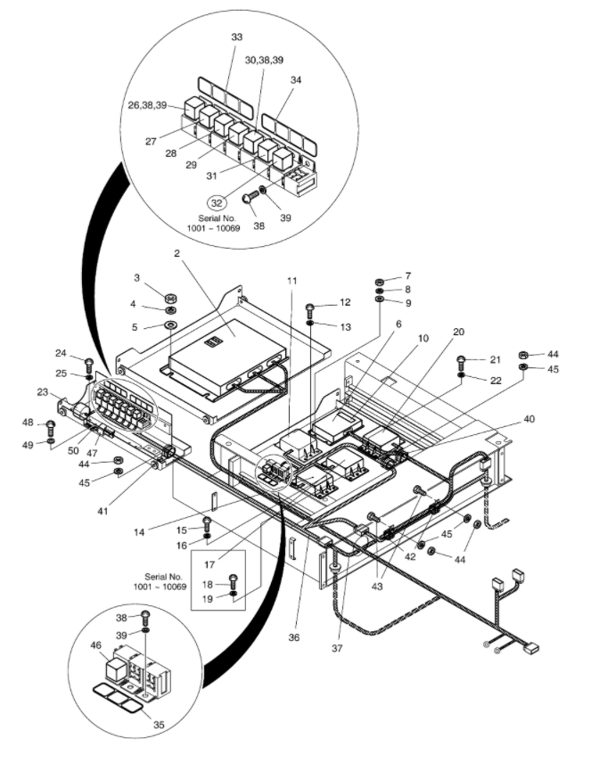 Регулятор запасных частей 534-00058К С420ЛК-В ДХ420-7 экскаватора доски компьютера