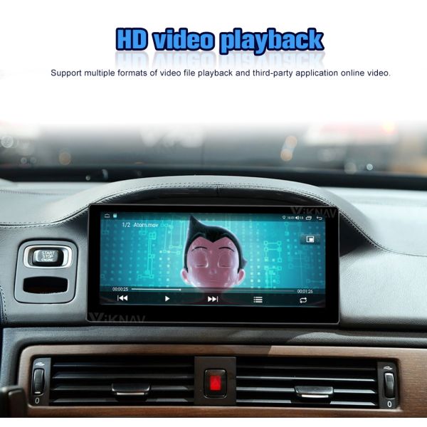 Авторадио Viknav Для Volvo S80 (2012-2015) 8,8 дюйма HD сенсорный экран Беспроводной Carplay Видеоплеер Автомобиль GPS навигация