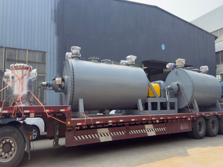 Vacuum Rake Dryer Suitable For Chemical, Sludge And Other Industries