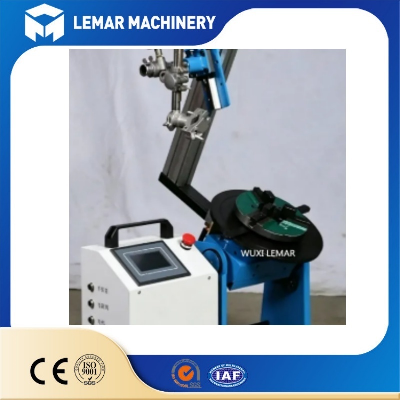 30kg Tilting Welding Positioner Small Rotary Welding Turning Table for Workpiece Circumferential Welding