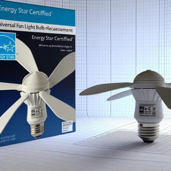 Kit de reemplazo de luz LED para ventilador de techo universal con certificación Energy Star