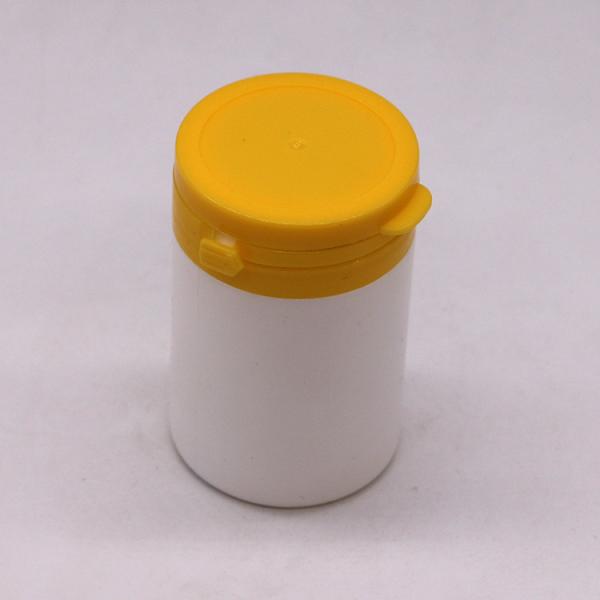 Vitamin Supplement Container 70ml HDPE Medicine Jar Bottle with Tearing off Cap