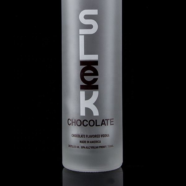 Cork Sealing Type 750ml 1000ml Frosted Decal Clear Flint Glass Bottle for Gin Rum Champagne Tequila Whisky Customized Logo