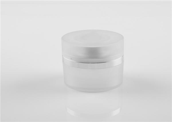 O cosmético mal ventilado acrílico da parede dobro engarrafa 50ml GV LFGB para cuidados pessoais