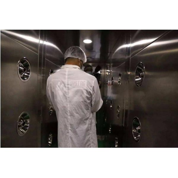 1 or 2 Person Standard Stainless Steel Air Shower Clean Room Equipment