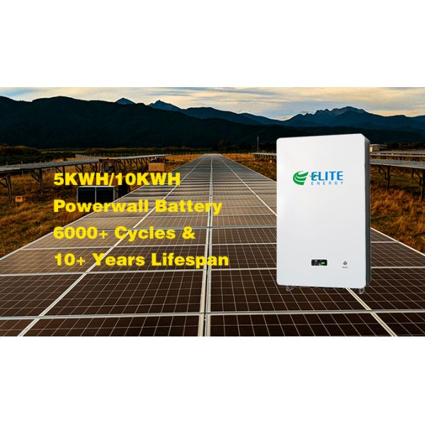 стена литий-ионного аккумулятора 48V 51.2V 100Ah солнечная установила Powerwall