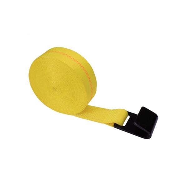 Flat Hook 5400 Lb Winch Extension Strap For Boat Trailer 16200 Break Strength