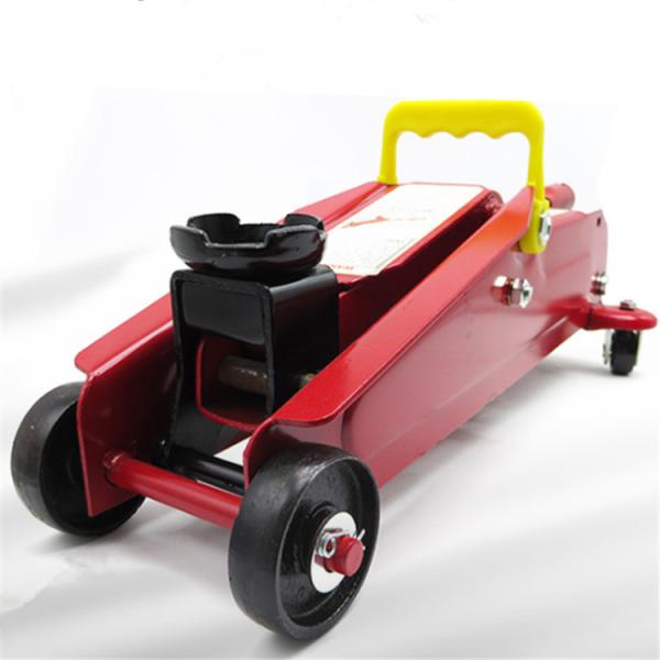 Steel Plate 380mm Heavy Duty Car Jack , 2.5 Tonne Low Profile Trolley Jack