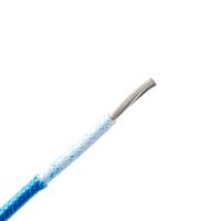 A fibra de vidro do cabo da resistência de fogo da isolação da borracha de silicone tece o fio