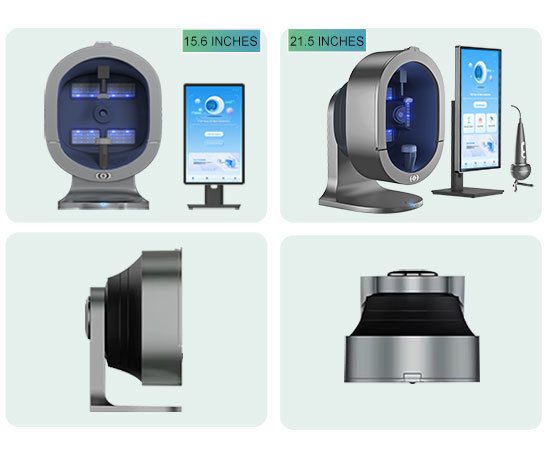 AI Skin Analyzer System With 11 Spectral Imaging Scalp Analysis