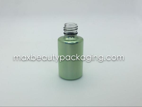 high quality thick and strong powder coating gel bottle uv metallic color finish gel bottle nail polish packaging