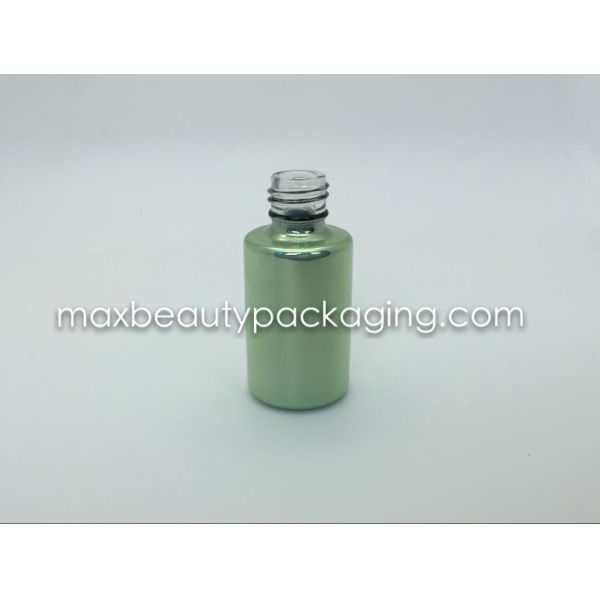 high quality thick and strong powder coating gel bottle uv metallic color finish gel bottle nail polish packaging