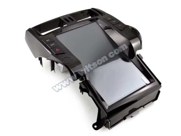 13.6 Screen Tesla Vertical Android Screen For Toyota Land Cruiser Prado 2011-2017 Car Multimedia Stereo GPS Carplay Player