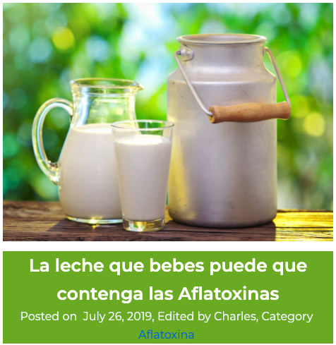 Tira de prueba fresca de la leche pasterizada de leche en polvo de leche cruda de la aflatoxina M1