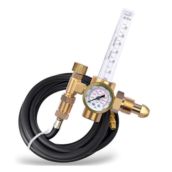 Industrial 12ft 20ft 5/8'UNF-18 ajuste 1/4'NPT CO2 TIG soldador MIG Gas de soldadura manguera de argón