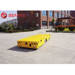 Heavy Duty Boiler Industry Railless Transfer Carts With Limit Switch