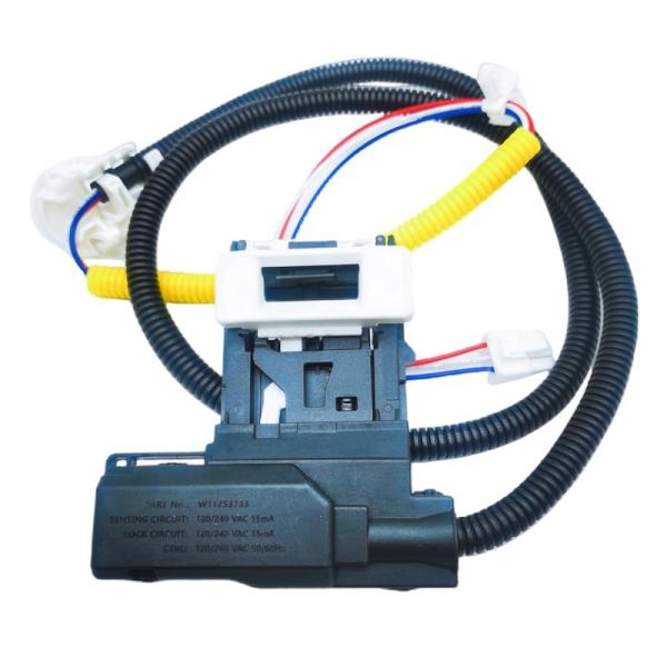 Máquina de lavar roupa comercial de superfície Comutador de fechadura de porta W11307244 W11253733 para Whirlpool