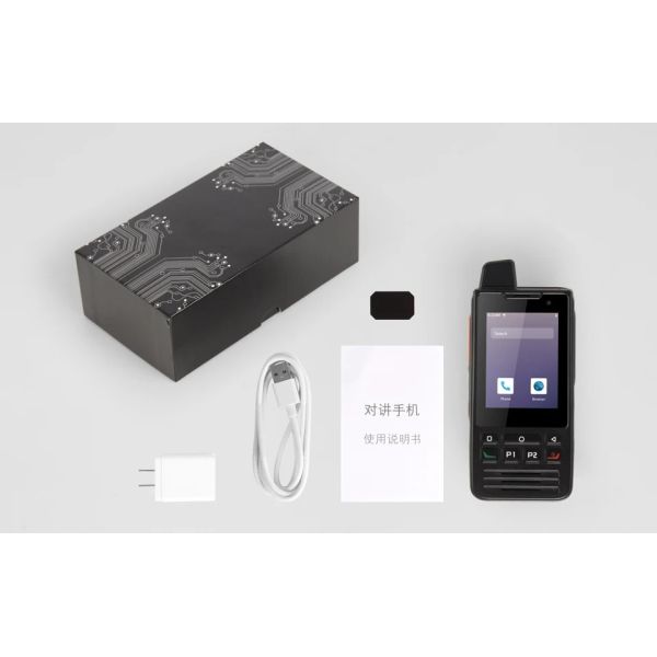 UNIWA F60 Zello Walkie Talkie IP68 Smartphone Android 9 2.8'' 1+8GB FM Radio 5300mAh 4G PTT GPS
