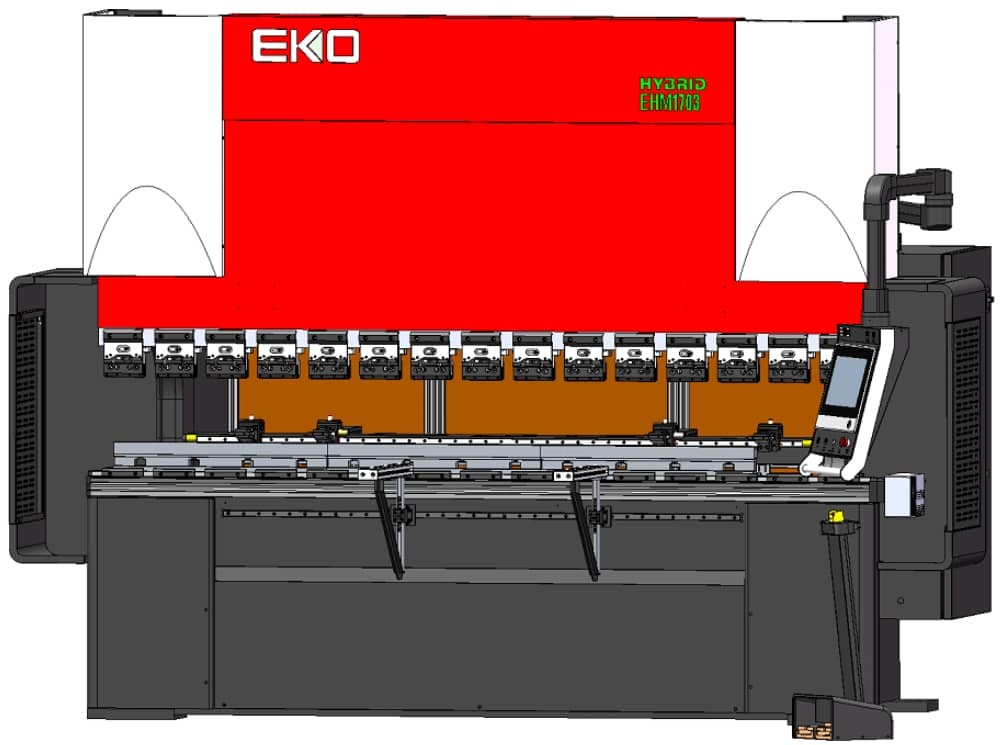 Gweike Corrugation CNC Гидравлический пневматический листогибочный пресс Durmapress
