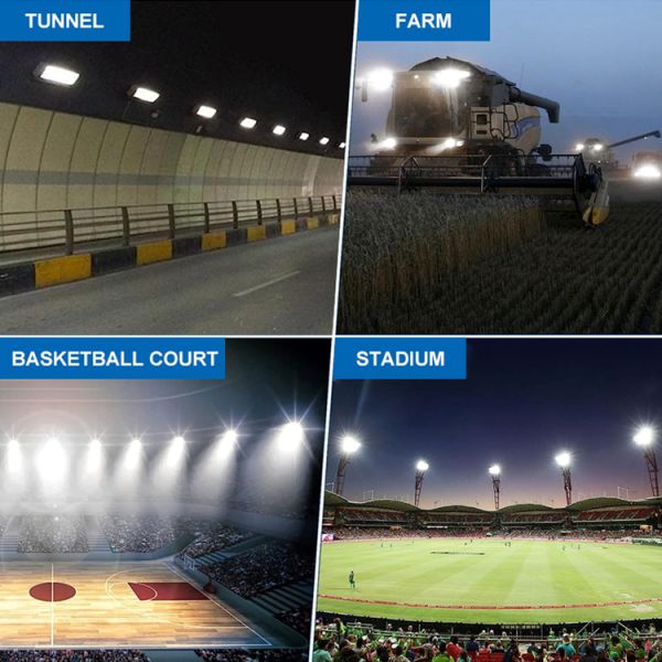Waterproof Tennis Courts Lighting   LED Modular Flood Light Outdoor Ip66