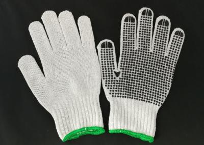 Industrial Cotton Knitted Gloves Customized Color Comfortable For Hand Care