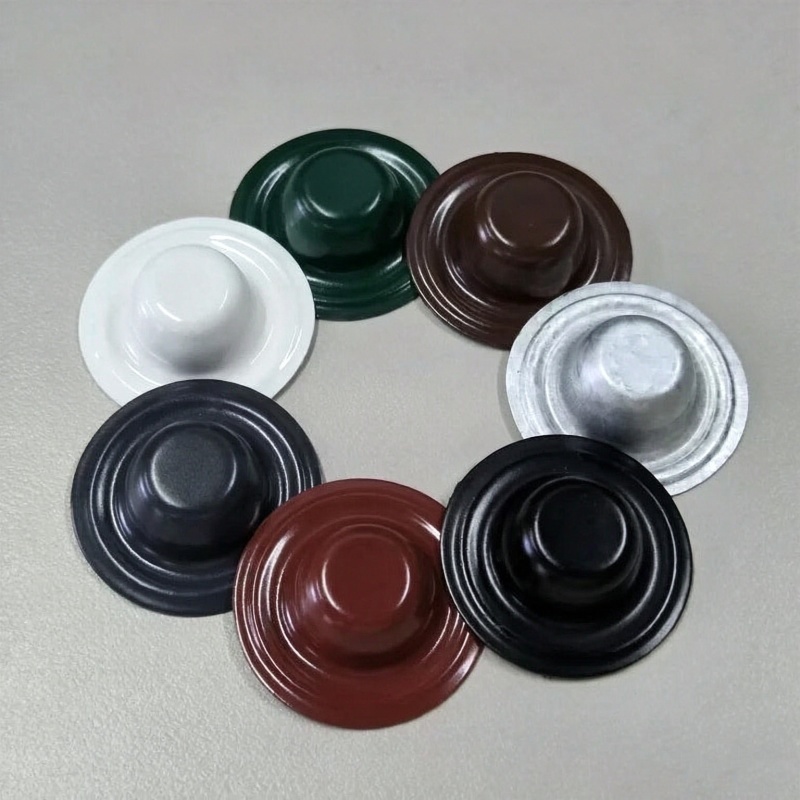Custom Color Metal Cap Washers For Cover Roof Screw Prevent Leaks UV Resistant