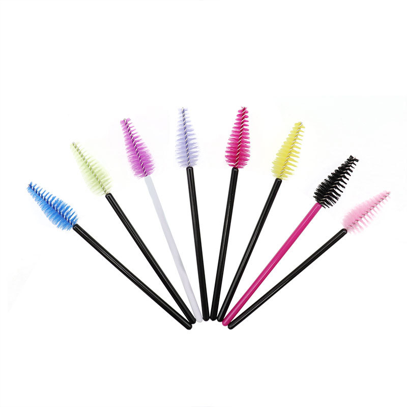 пластиковые Teardrops расширения ресницы 50pcs/Bag чистят устранимые Teardrops щеткой чистят щеткой
